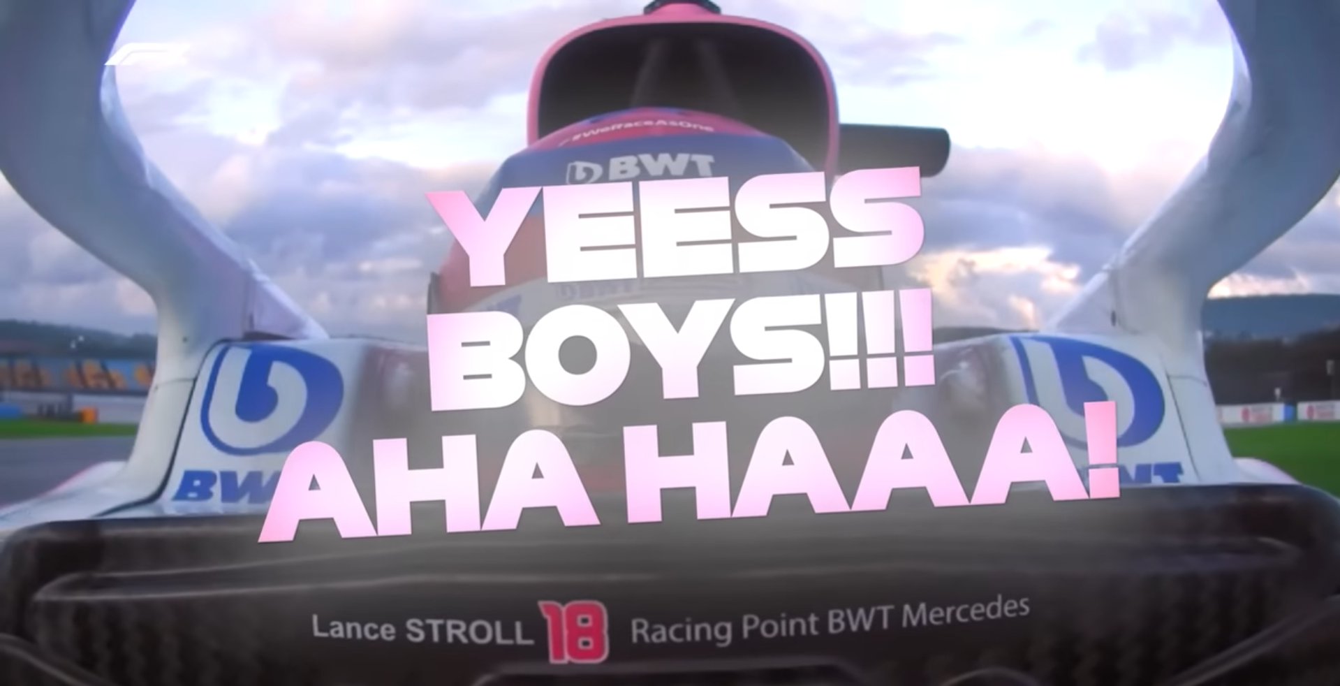 YEESS BOYS!! - Lance Stroll, Turkey 2020